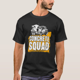 T-shirt Cuisinier de béton de l'homme Squad de béton Vinta