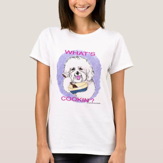 T-shirt Cuisinier de Bichon (Devant)