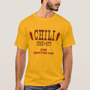 T-shirt Cuisinier de piment outre de la concurrence