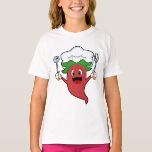 T-shirt Cuisinier de poivre Vegan