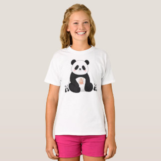 T-shirt Cuisinier Panda Mignon Cuisine Amateur d'Animaux