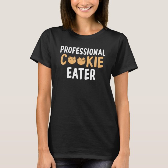 T-shirt Cuisinier professionnel Cookie Lover (Devant)