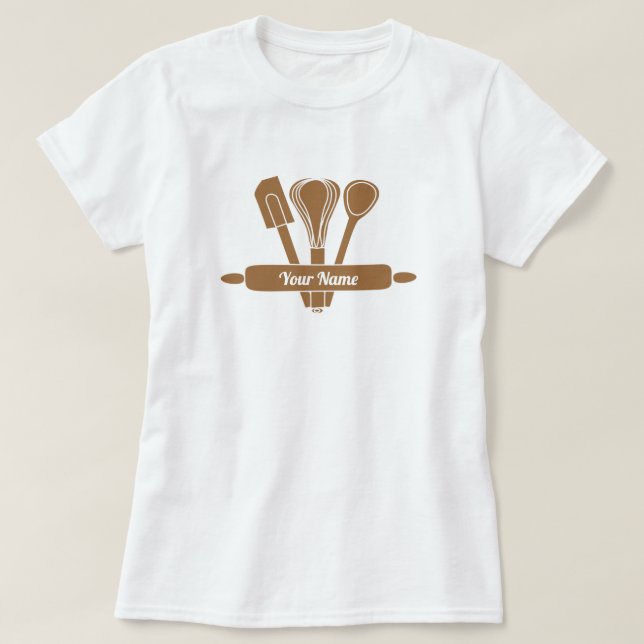 T-shirt Cuisinier traiteur sur mesure (Design devant)