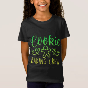 T-Shirt Cuisinière Cuisine Écran Noël Noël Noël Fête Famil