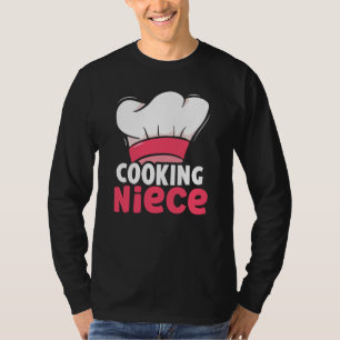 T-shirt Cuisinière Nièce Cuisine Passe-temps Cuisiniers