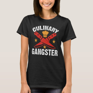 T-shirt Cuisiniers Gangsters Culinaires Cuisine