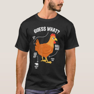 T-shirt Cuisse de poulet Poo Hilarant pour les amateurs de