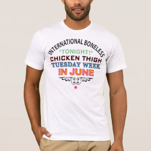 T-shirt Cuisse de poulet sans bonification internationale