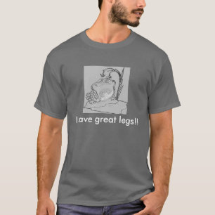 T-shirt Cuisses de grenouille drôles !