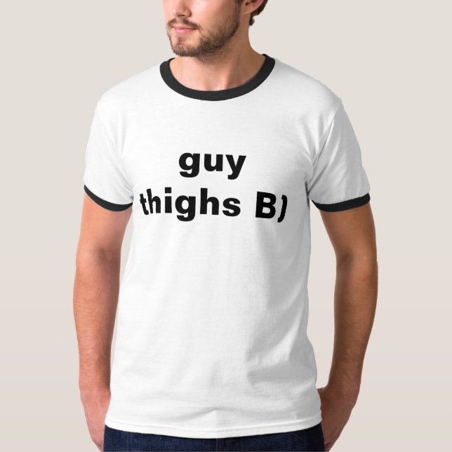 T-shirt cuisses de type B) (Devant)