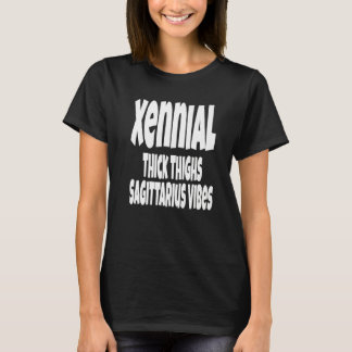 T-shirt Cuisses Épaisses Vibes Sagittaire Génération Xenni