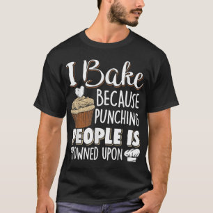 T-shirt Cuisson des gens de Lover Punching - Baker & Cupca