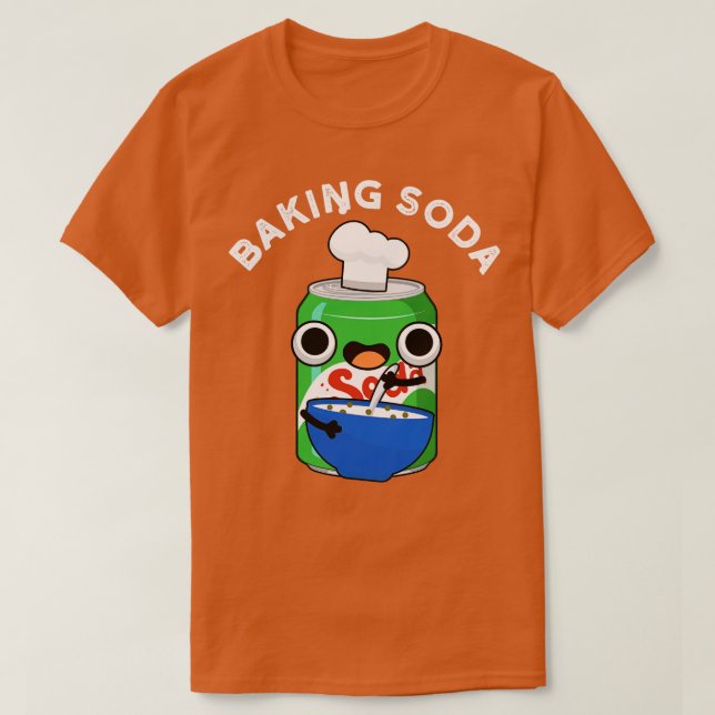 T-shirt Cuisson Soda Cute Soda Pun (Design devant)