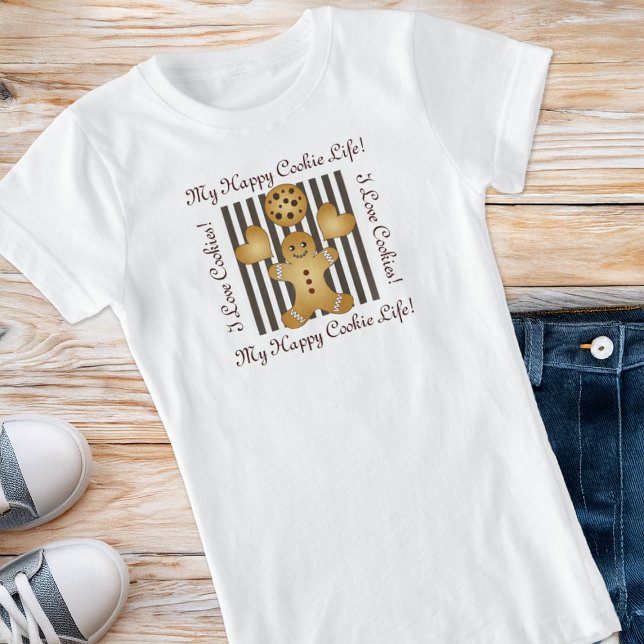 T-Shirt Cuite biscuit pain d'épice homme enfants (Créateur téléchargé)