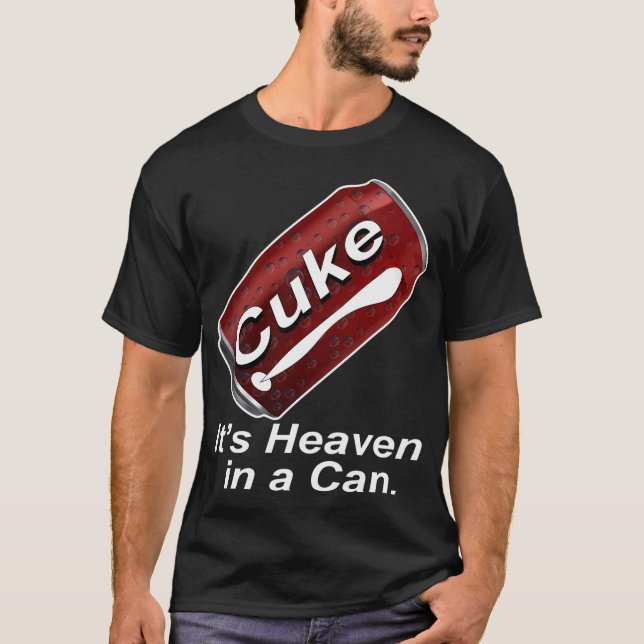 T-shirt Cuke - C'est le paradis en boîte (Devant)
