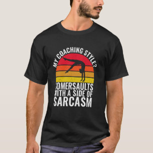 T-shirt Culbutes avec une touche de sarcasme Compagnie de 