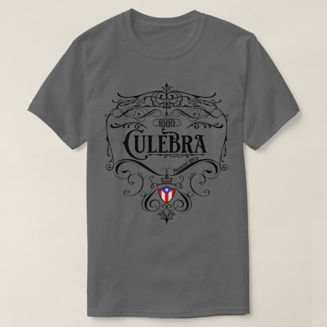 T-shirt Culebra Design Vintage 1 (Design devant)