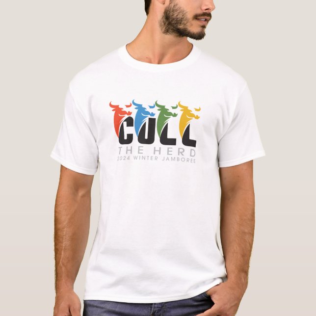 T-SHIRT CULER L'ÉQUIPE HERD (Devant)