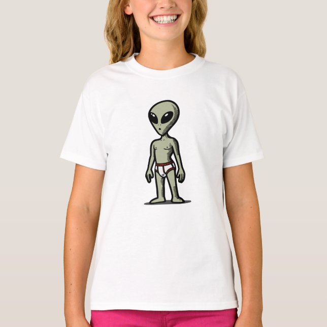 T-shirt Culotte Alien (Devant)