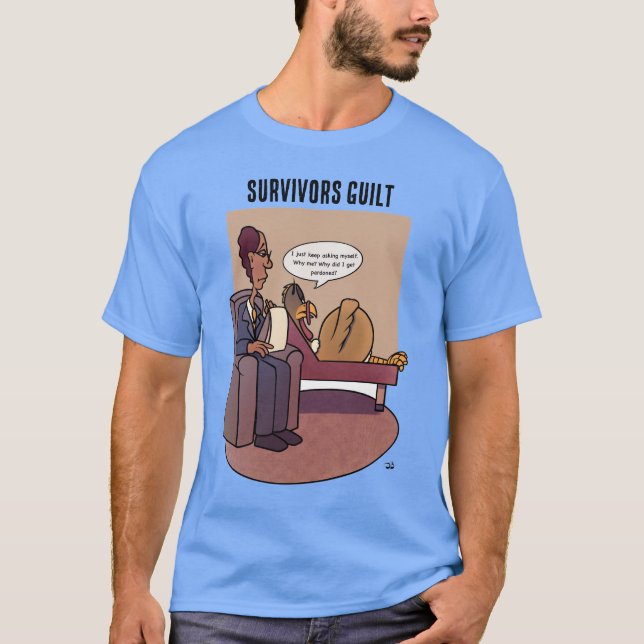 T-shirt Culpabilité du survivant (Devant)