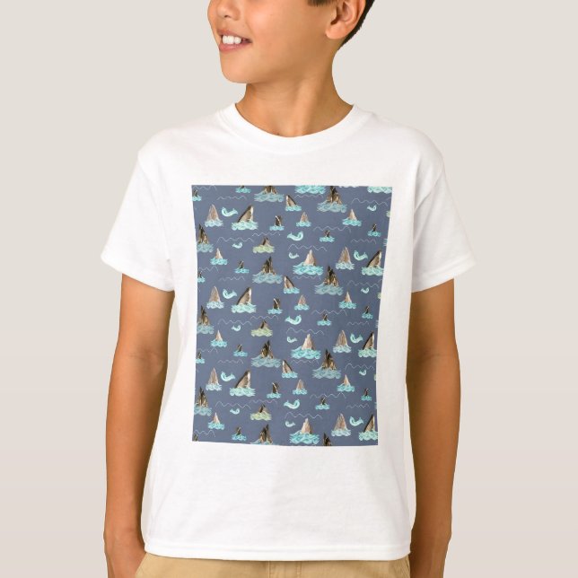 T-shirt culs de canard en l'air (Devant)