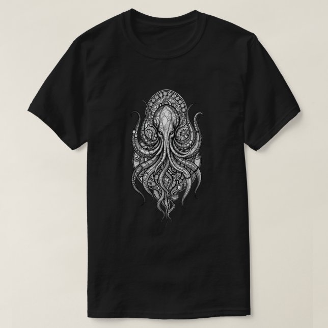 T-shirt CULT CTHULHU 01 Art Graphique  (Design devant)