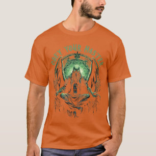 T-shirt Culte de Cthulhu Obéissez à votre maître Horreur c