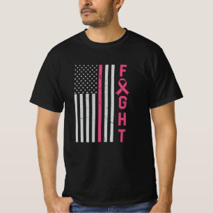 T-shirt Culte du cancer du sein Amis de sensibilisation Fa