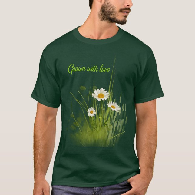 T-shirt Cultivé avec amour rétro (Devant)