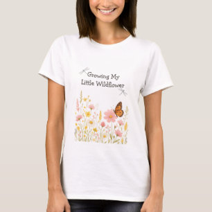 T-shirt Cultiver Mon Petit Fleur sauvage Personnalisé Momm