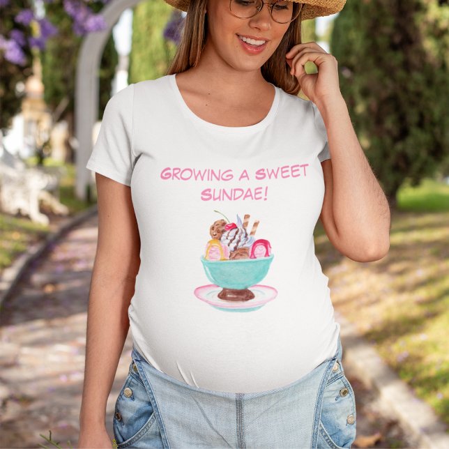 T-shirt Cultiver Une Crème De Glace Douce Sundae (Créateur téléchargé)