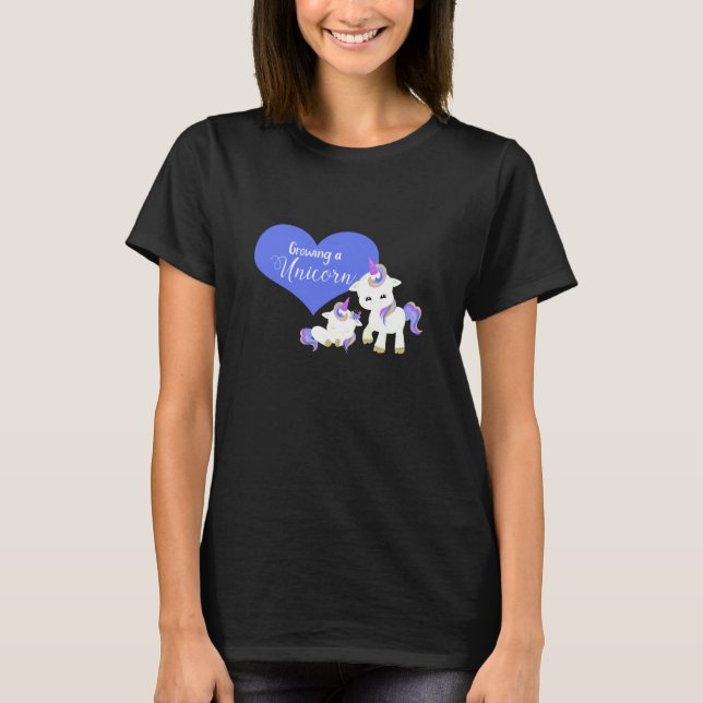 T-shirt Cultiver une licorne - Conception de chemise de ma (Devant)