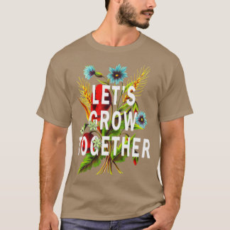 T-shirt Cultivons Ensemble Fleurs Fleurs sauvages Nature Q