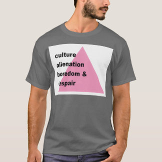T-shirt Culture alienation boredom and despair
