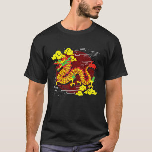 T-shirt Culture Chinoise Mythique Animal Imaginaire Créate