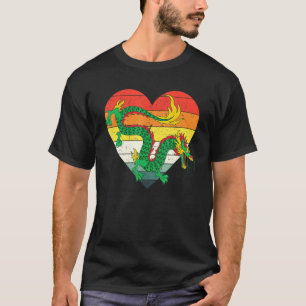 T-shirt Culture chinoise mythique Imaginaire Créature Coeu