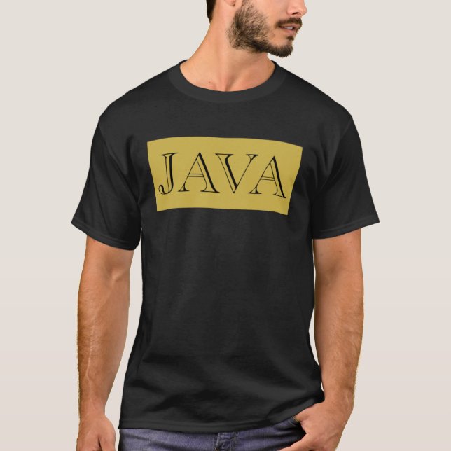 T-shirt Culture de cigares Java Fine Cigars (Devant)