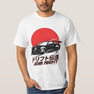 T-shirt Culture de Drift Japonais Esthétique de Course sur