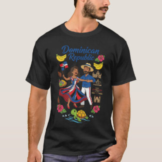 T-shirt Culture de la République dominicaine Danse Voyage