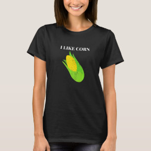 T-shirt Culture du maïs J'aime la vie des épis Agriculteur