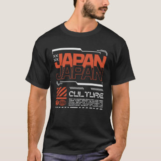 T-shirt Culture Japon - Streetwear Typographie Urbaine