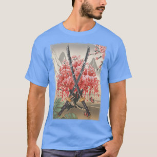 T-shirt Culture japonaise ancienne Fleur de cerisier Katan