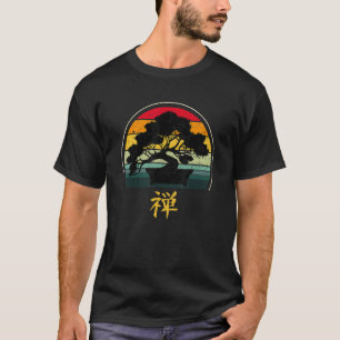 T-shirt Culture japonaise Japonaise Bonzai japonais