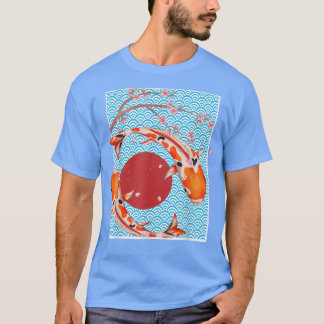 T-shirt Culture japonaise Sakura Nishikigoi Cherry Blossom