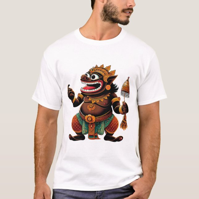 T-shirt Culture Javanais WAYANG (Devant)