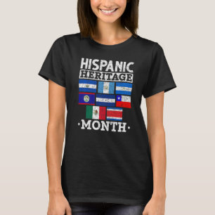 T-shirt Culture latino-américaine Latino Patrimoine hispan