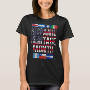 T-shirt Culture latino-américaine Patrimoine hispanique la