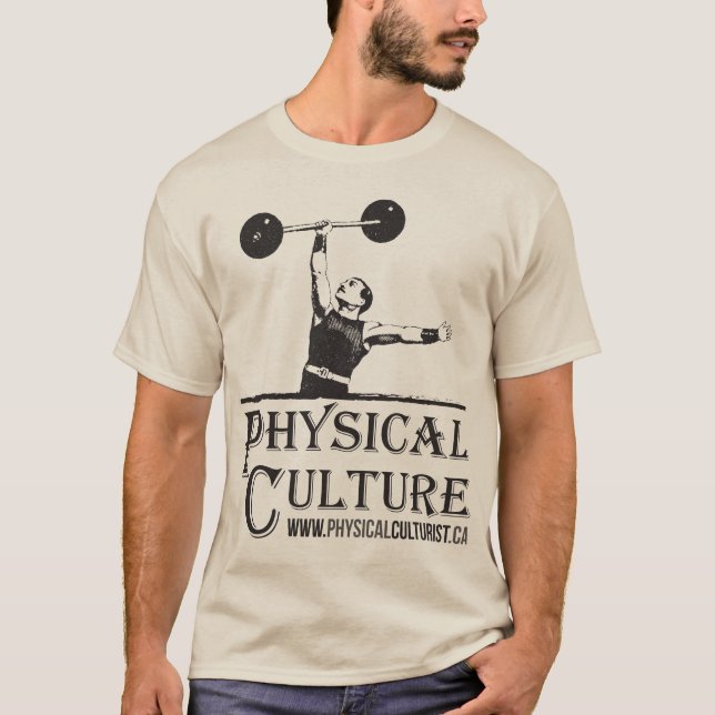 T-shirt Culture physique - Cirque Strongman (Devant)