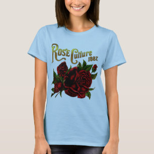 T-shirt Culture rose 1887