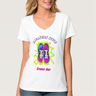 T-shirt Culture urbaine : style Basket